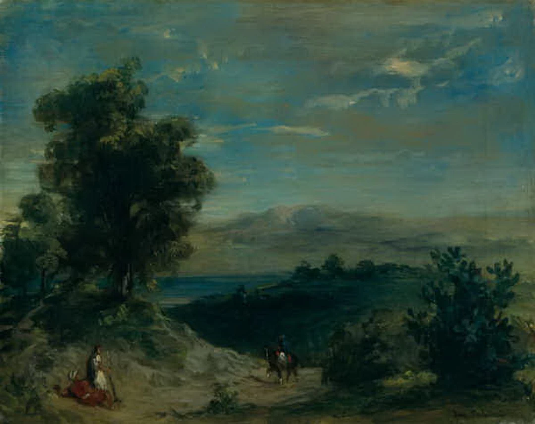 Paesaggio - Museo del Louvre, Parigi